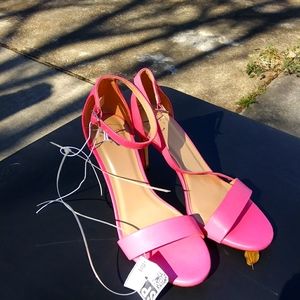 Pretty pink heels
